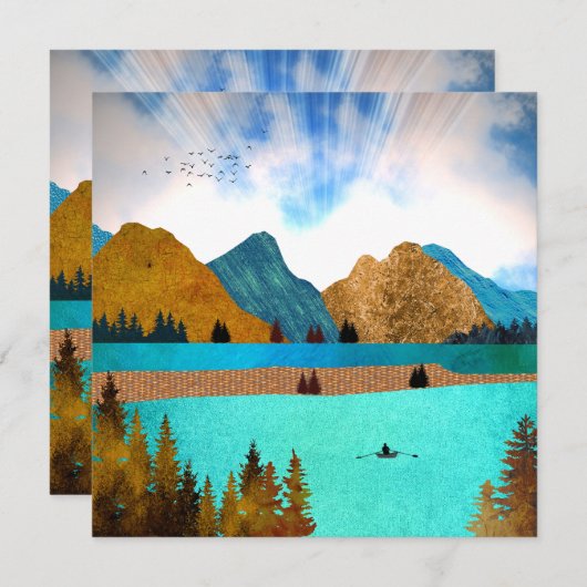 Morning Lake Rower (Front/Back)