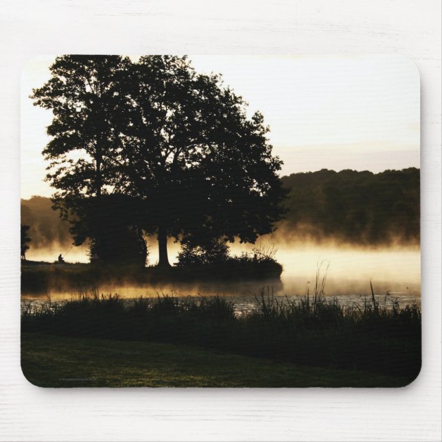 Morning Lake Scene mpcnm Mouse Pad (Front)