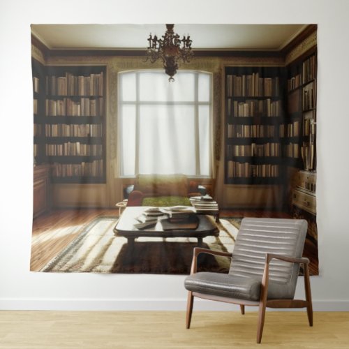 Morning Library Tapestry