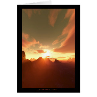 Morning Light (card) Cards