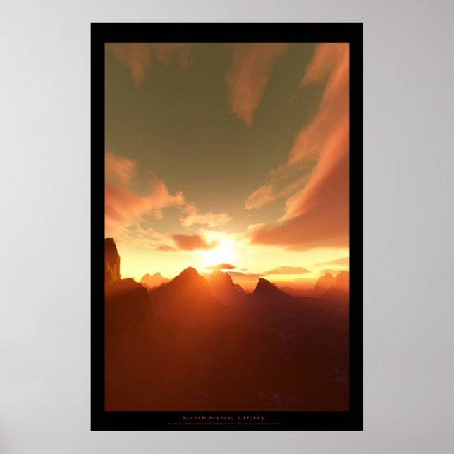 Morning Light Poster (Front)