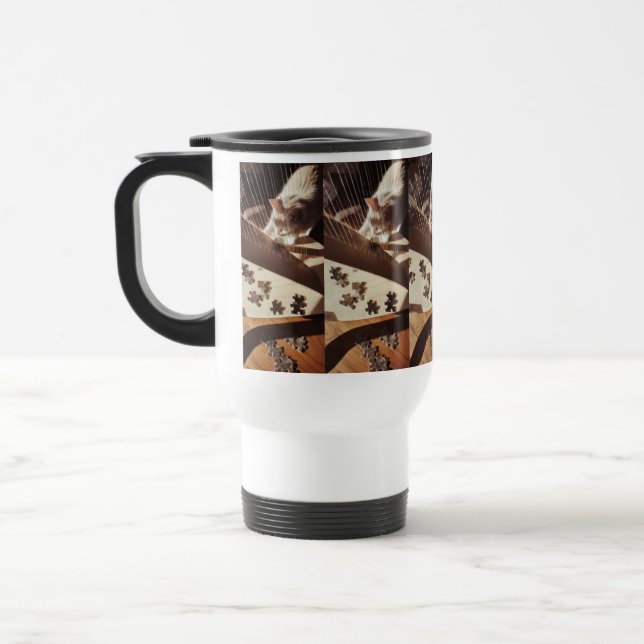Morning Light, Quiet Company Travel Mug (Left)