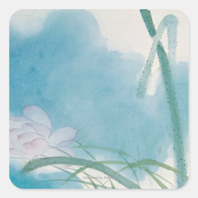 Morning Light Square Sticker (Front)