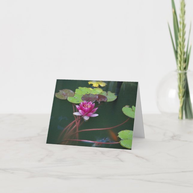 Morning Lily Card (Front)