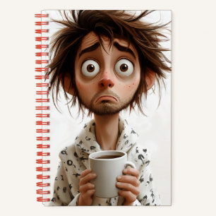 Morning Madness: Coffee First, Questions Later Notebook