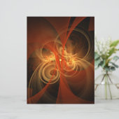Morning Magic Abstract Art Letterhead (Standing Front)