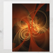 Morning Magic Abstract Art Letterhead (Front/Back)