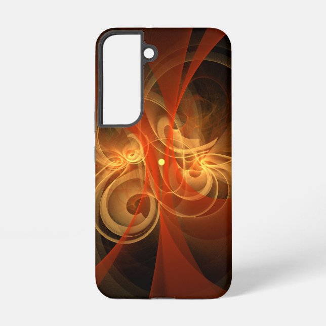 Morning Magic Abstract Art Samsung Galaxy Case (Back)