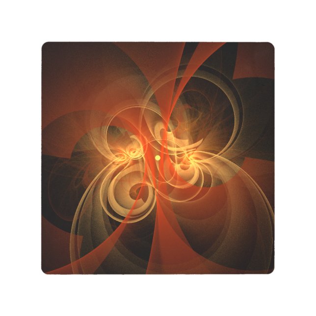 Morning Magic Modern Abstract Light Energy Art (Front)