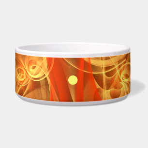 Morning Magic Modern Abstract Light Energy Art Bowl