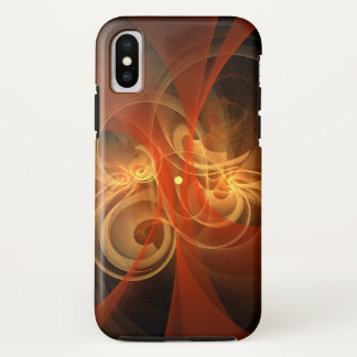 Morning Magic Modern Abstract Light Energy Art iPhone X Case