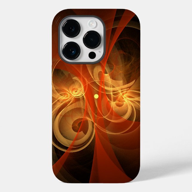 Morning Magic Modern Abstract Light Energy Art Case-Mate iPhone Case (Back)