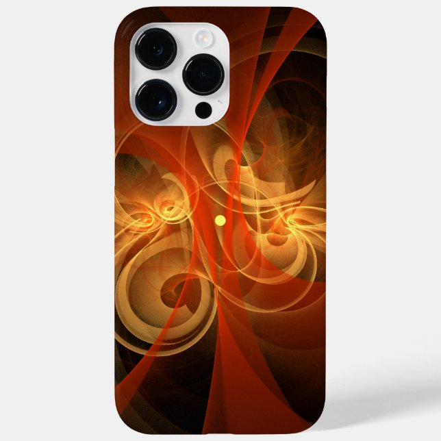 Morning Magic Modern Abstract Light Energy Art Case-Mate iPhone Case (Back)