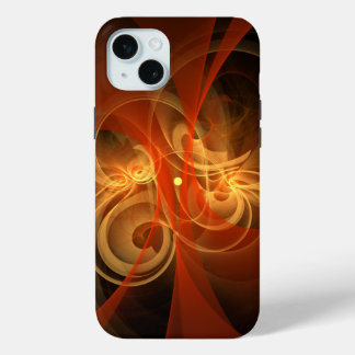 Morning Magic Modern Abstract Light Energy Art iPhone 15 Plus Case
