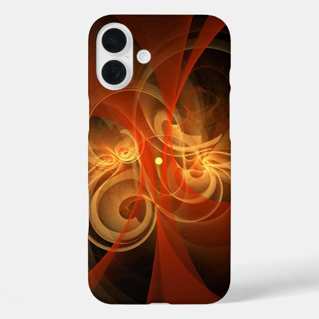 Morning Magic Modern Abstract Light Energy Art Case-Mate iPhone Case (Back)