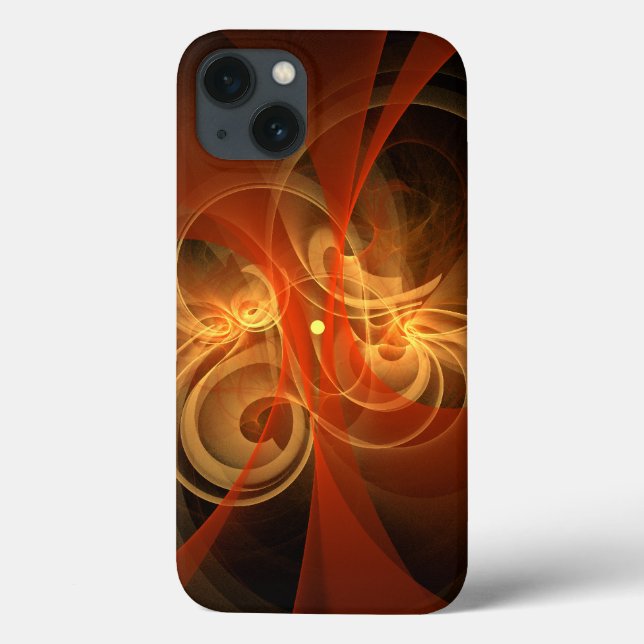 Morning Magic Modern Abstract Light Energy Art Case-Mate iPhone Case (Back)