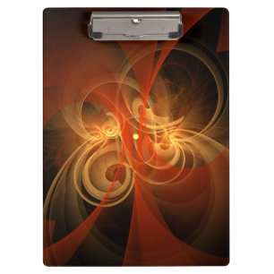 Morning Magic Modern Abstract Light Energy Art Clipboard