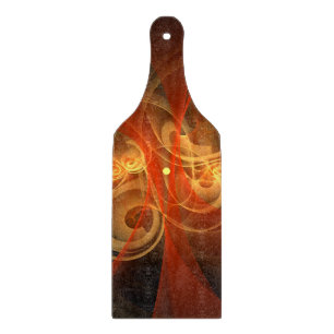 Morning Magic Modern Abstract Light Energy Art Cutting Board