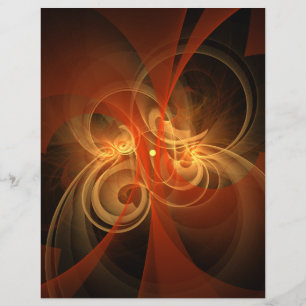 Morning Magic Modern Abstract Light Energy Art Flyer