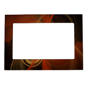 Morning Magic Modern Abstract Light Energy Art Magnetic Photo Frame