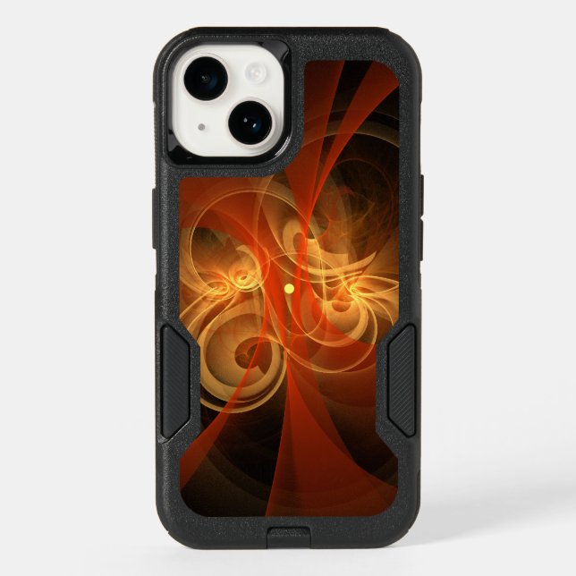 Morning Magic Modern Abstract Light Energy Art Otterbox iPhone Case (Back)