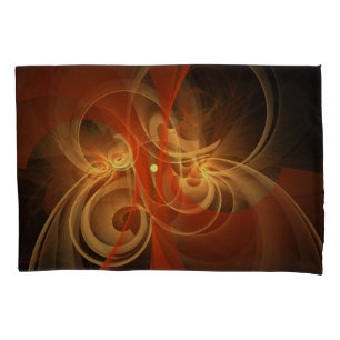 Morning Magic Modern Abstract Light Energy Art Pillowcase