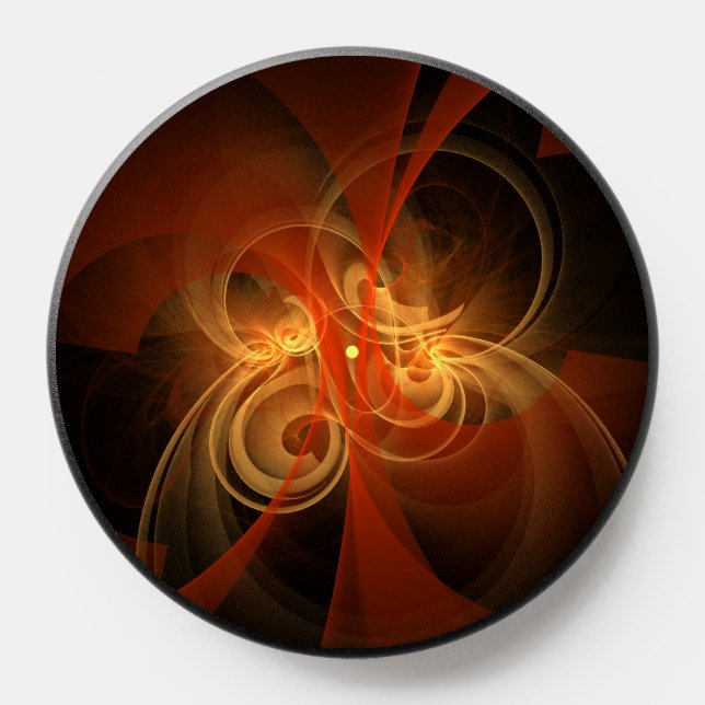 Morning Magic Modern Abstract Light Energy Art PopSocket (Popsocket)
