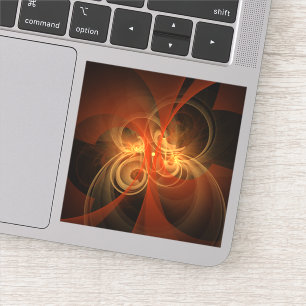 Morning Magic Modern Abstract Light Energy Art Sticker