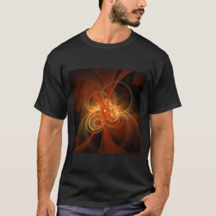Morning Magic Modern Abstract Light Energy Art T-Shirt