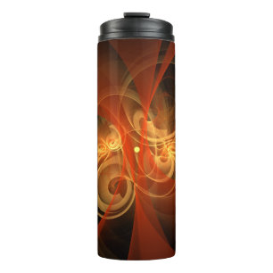 Morning Magic Modern Abstract Light Energy Art Thermal Tumbler