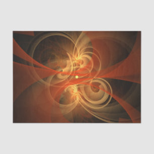 Morning Magic Modern Abstract Light Energy Art Tissue Paper