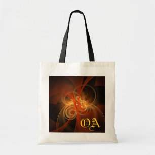 Morning Magic Modern Abstract Light Energy Art Tote Bag