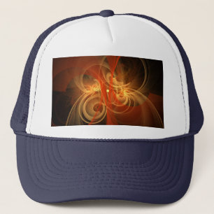 Morning Magic Modern Abstract Light Energy Art Trucker Hat