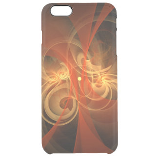 Morning Magic Modern Abstract Light Energy Art Clear iPhone 6 Plus Case