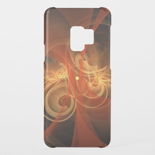 Morning Magic Modern Abstract Light Energy Art Uncommon Samsung Galaxy Case (Back)