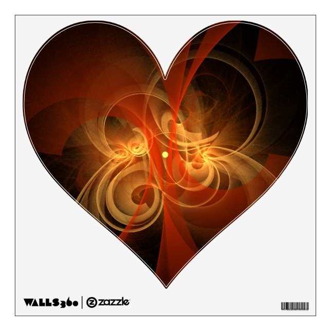 Morning Magic Modern Abstract Light Energy Art Wall Decal (Front)