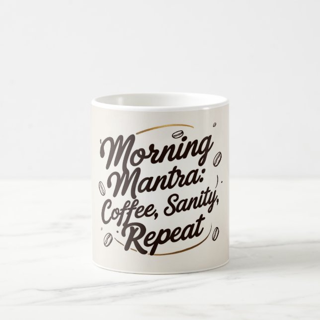 Morning Mantra Color Morph Mug (Center)