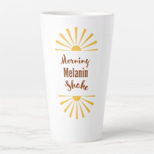 Morning Melanin Shake Latte Mug