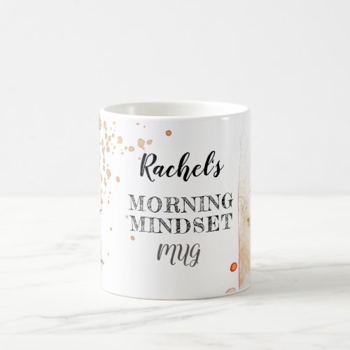 Morning Mindset Personalized mug