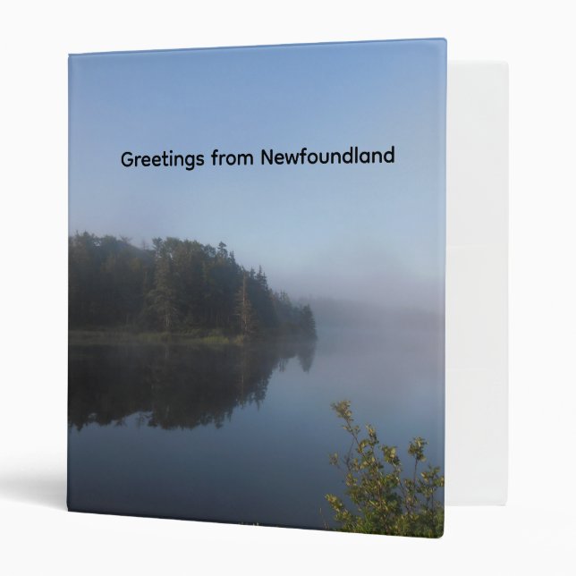 Morning Mist  3 Ring Binder (Front/Inside)