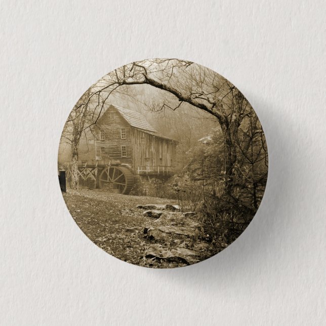 Morning Mist Button (Front)