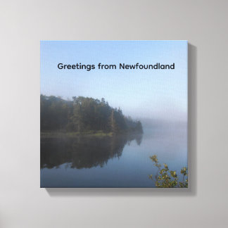 Morning Mist Canvas Print