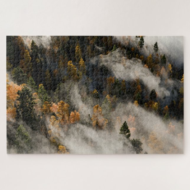 Morning Mist Jigsaw Puzzle (Horizontal)