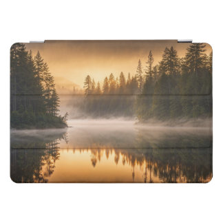 Morning Mist on River in the Pines iPad Pro Cover