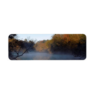 Morning Mist on the Creek Label