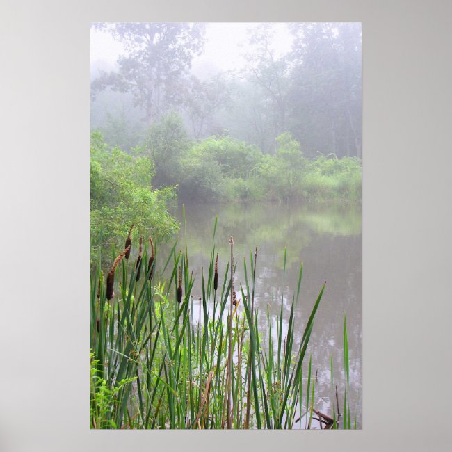 Morning Mist on the Pond