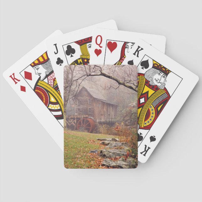 Morning Mist Poker Cards (Back)
