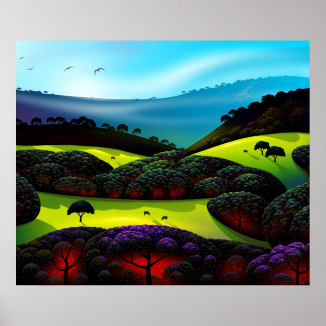 Morning Mist Poster (Front)