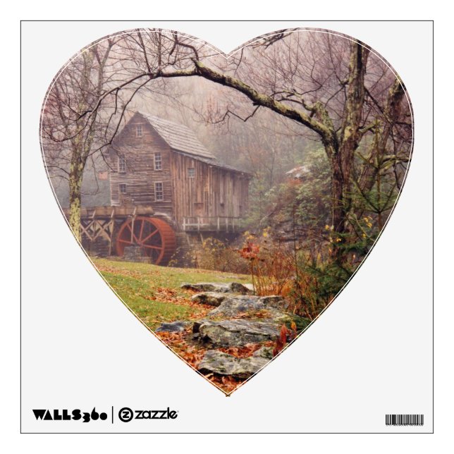 Morning Mist Wall Sticker (Front)