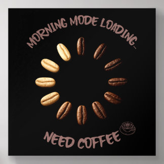 Morning Mode Loading Acrylic Photo Tile